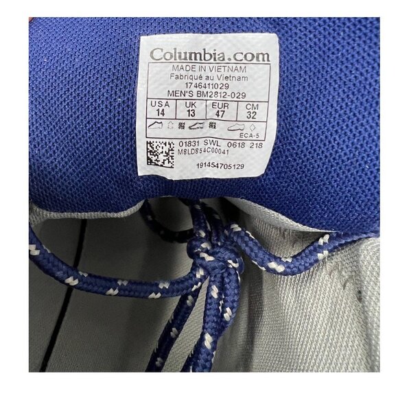 Men's Columbia Newton Ridge Plus II Suede Boots, Size 14 - Picture 2 of 7